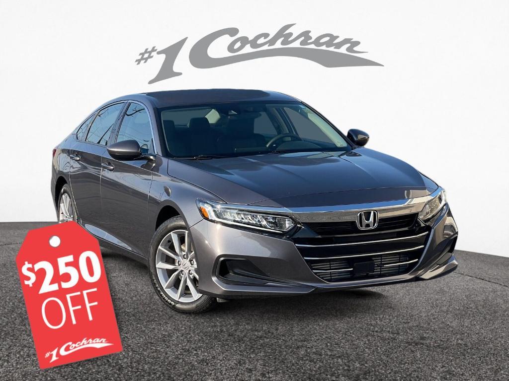 used 2021 Honda Accord car, priced at $22,700