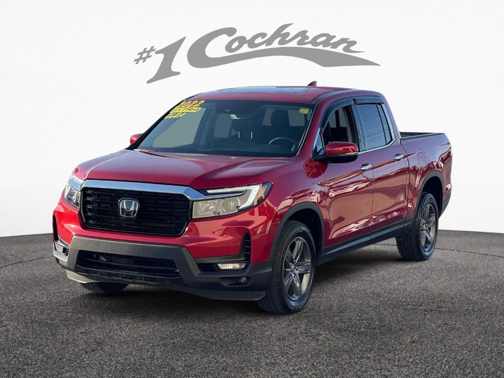 used 2022 Honda Ridgeline car, priced at $33,500