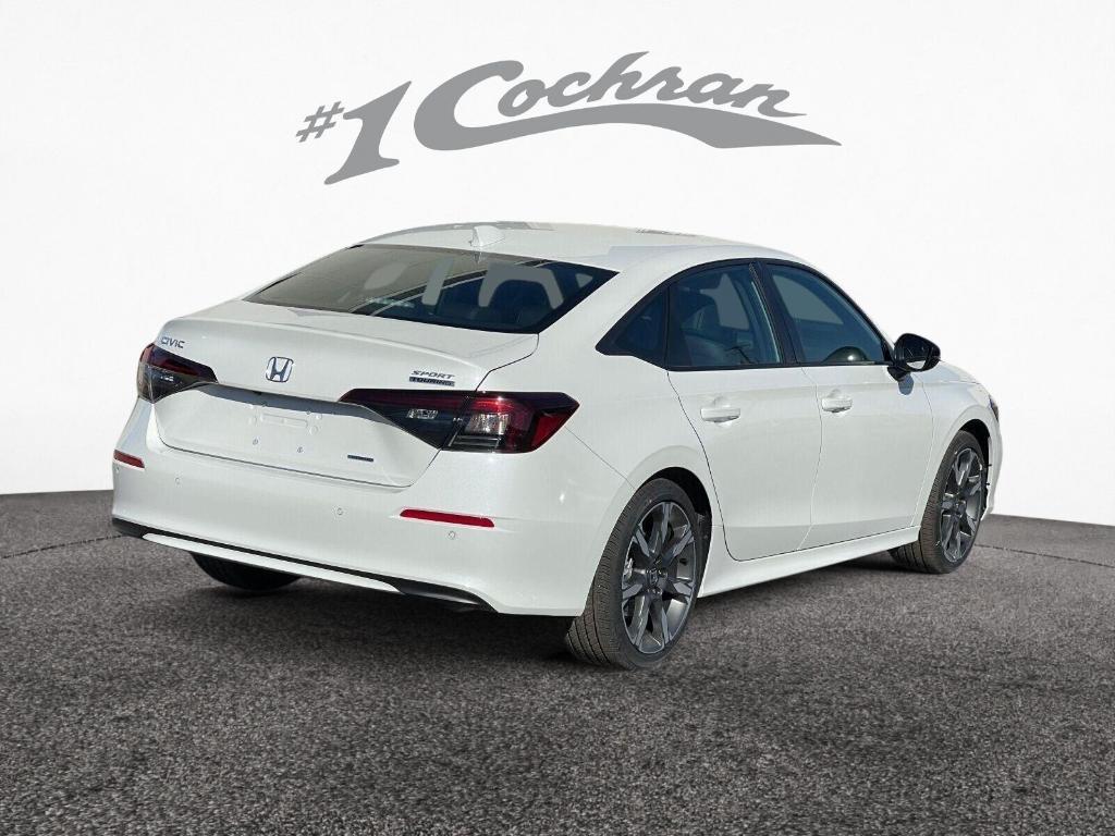 new 2025 Honda Civic Hybrid car, priced at $31,853