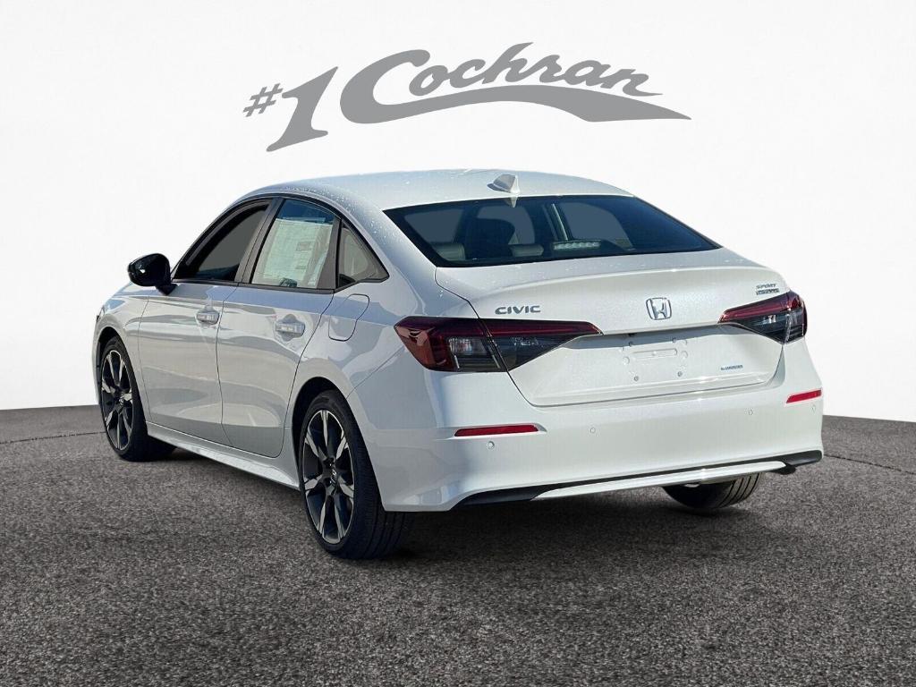 new 2025 Honda Civic Hybrid car, priced at $31,853