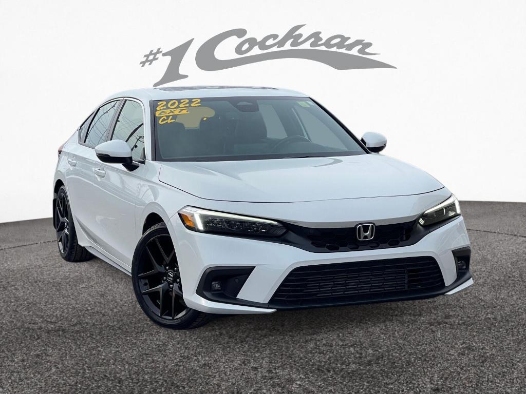 used 2022 Honda Civic car, priced at $26,284