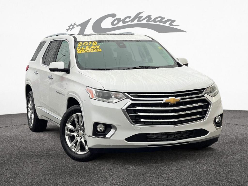 used 2018 Chevrolet Traverse car, priced at $21,823