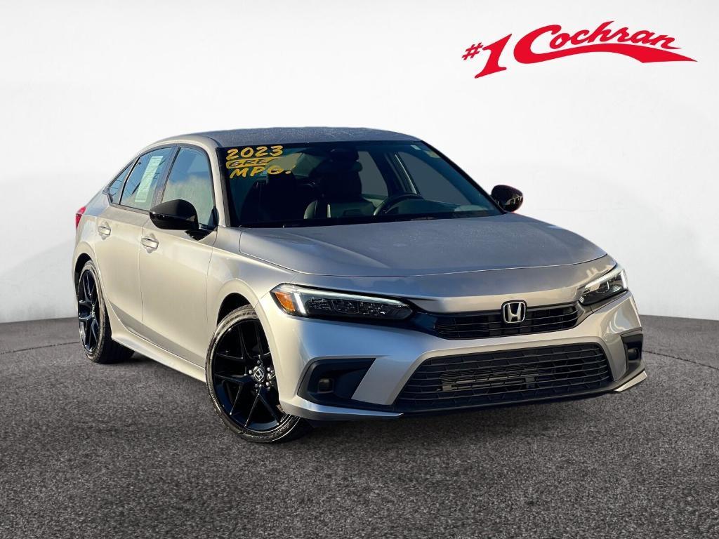 used 2023 Honda Civic car, priced at $23,400