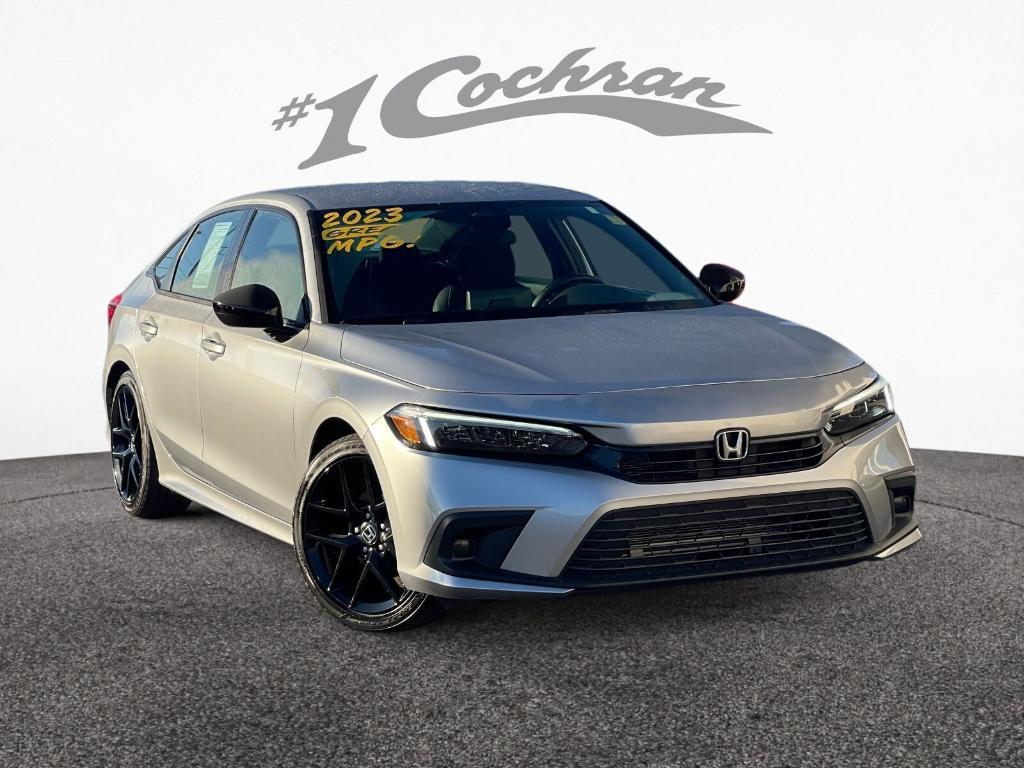 used 2023 Honda Civic car, priced at $24,900