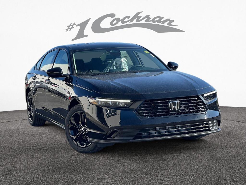 new 2025 Honda Accord car, priced at $30,574