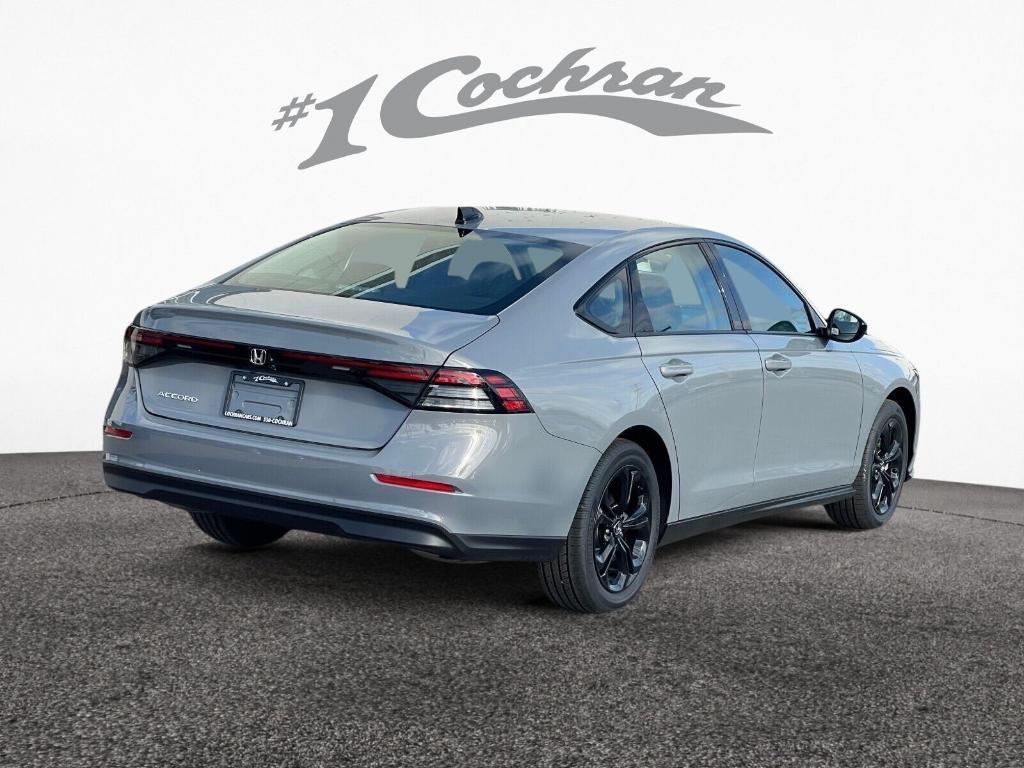 new 2025 Honda Accord car, priced at $30,805