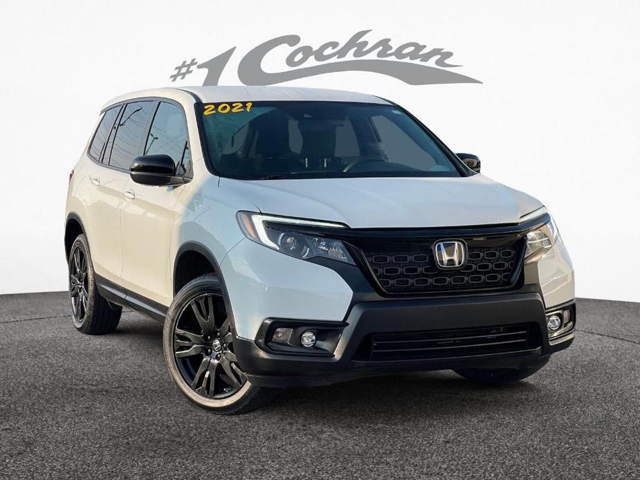 used 2021 Honda Passport car, priced at $25,941