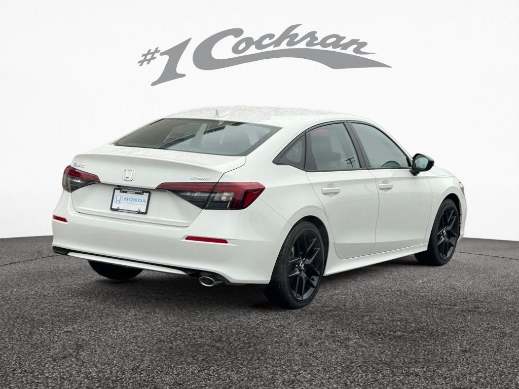 new 2025 Honda Civic car, priced at $26,845