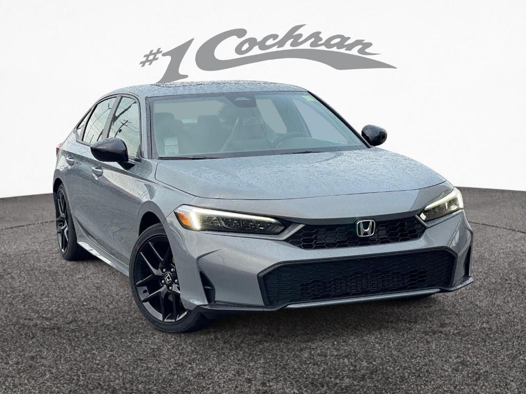 new 2025 Honda Civic Hybrid car, priced at $29,473