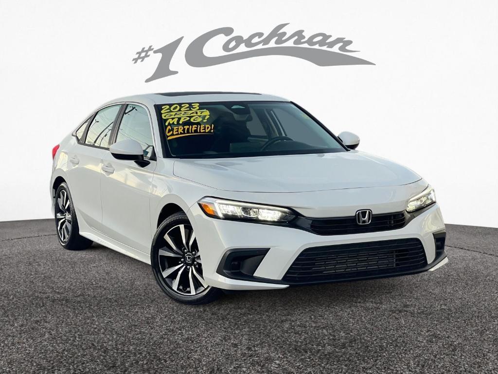 used 2023 Honda Civic car, priced at $24,955