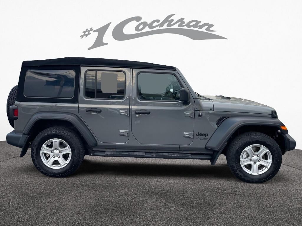 used 2021 Jeep Wrangler Unlimited car, priced at $27,989