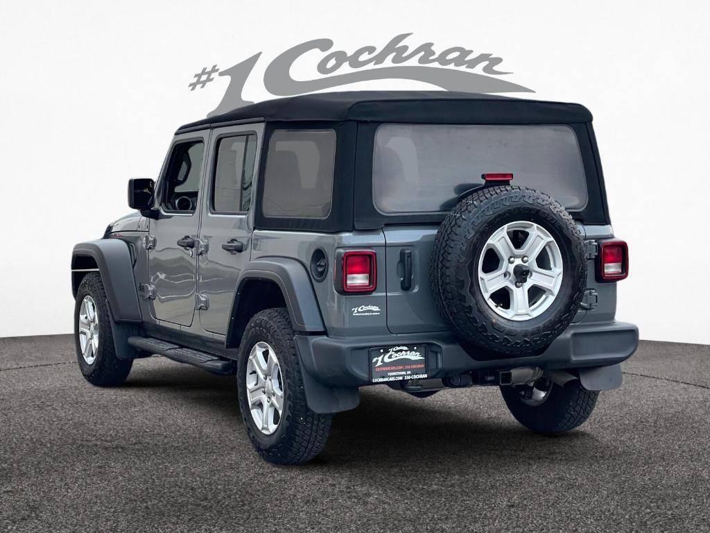 used 2021 Jeep Wrangler Unlimited car, priced at $27,989