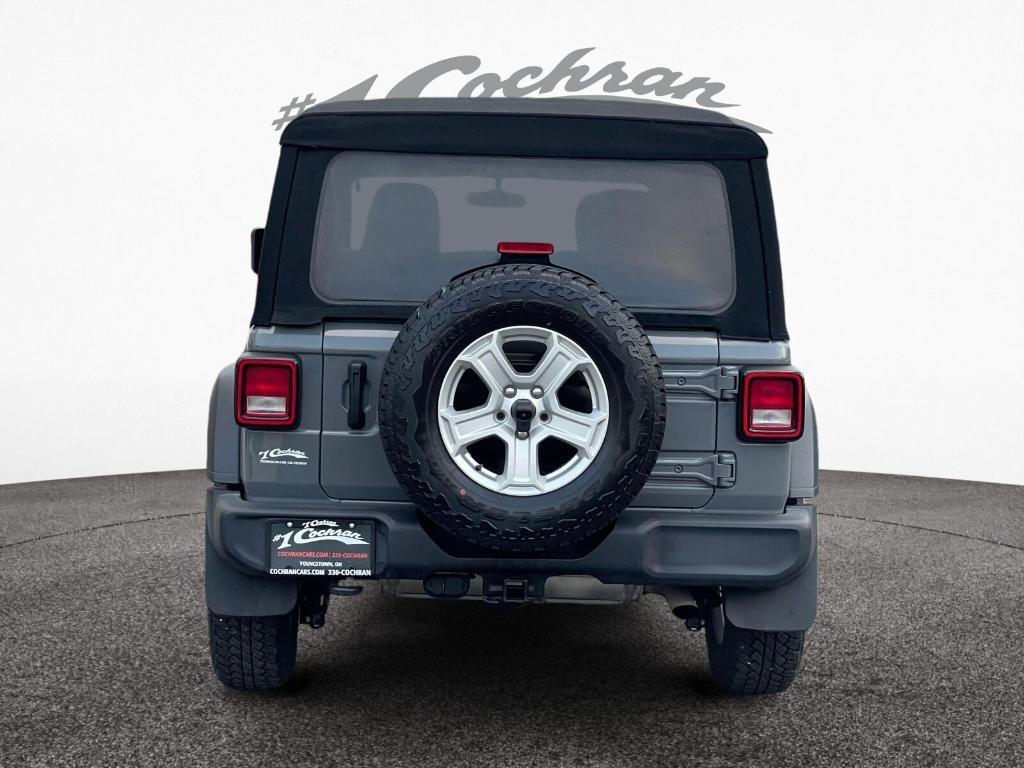used 2021 Jeep Wrangler Unlimited car, priced at $27,989