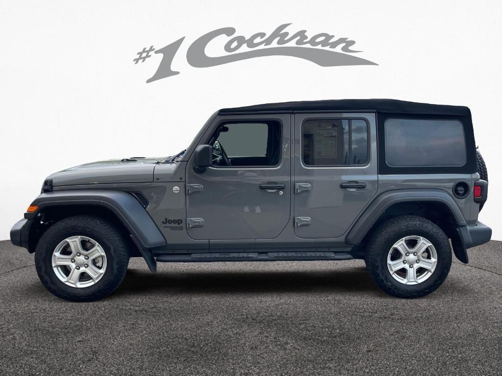 used 2021 Jeep Wrangler Unlimited car, priced at $27,989