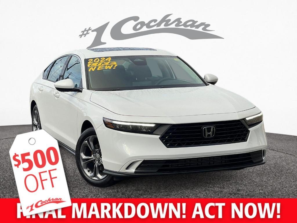 used 2024 Honda Accord car, priced at $26,289