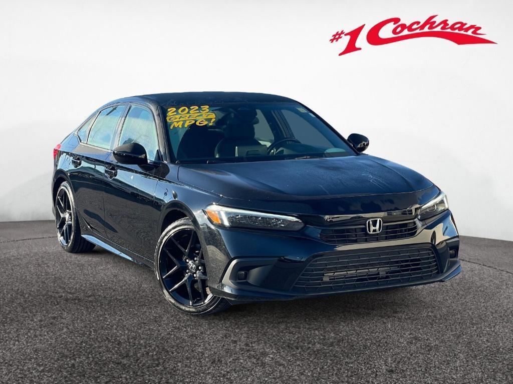 used 2023 Honda Civic car, priced at $23,500
