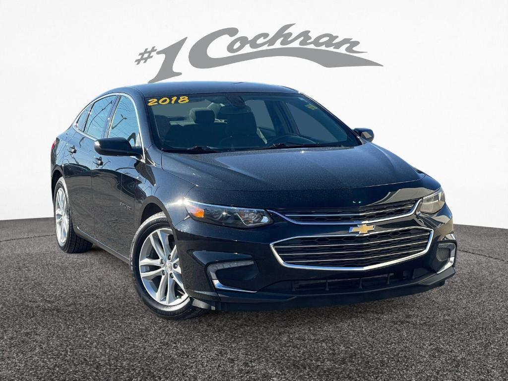 used 2018 Chevrolet Malibu car, priced at $12,435