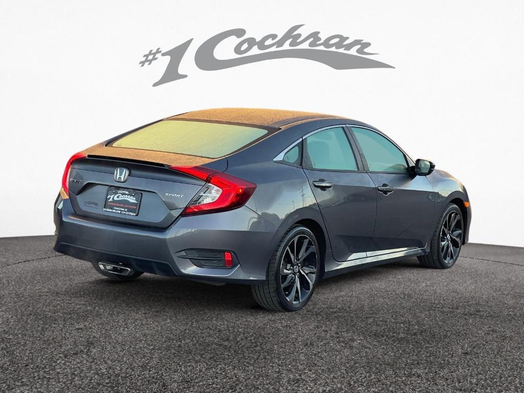 used 2019 Honda Civic car, priced at $18,000
