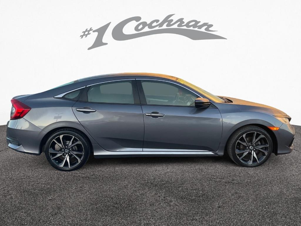 used 2019 Honda Civic car, priced at $18,000