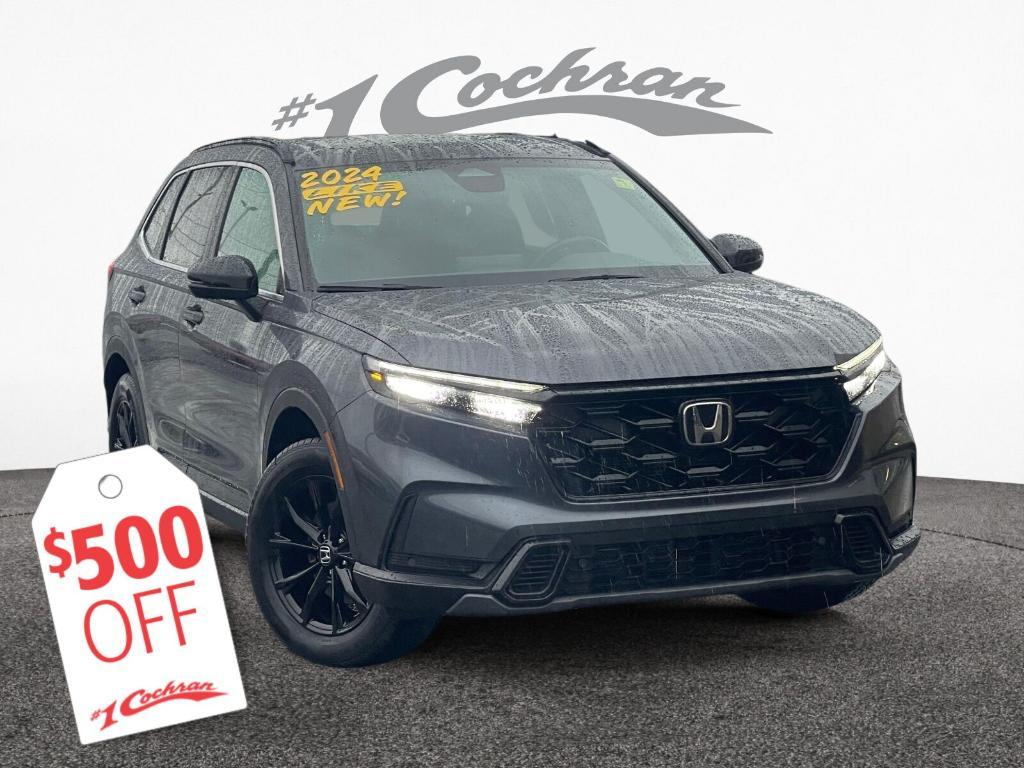 used 2024 Honda CR-V Hybrid car, priced at $35,000