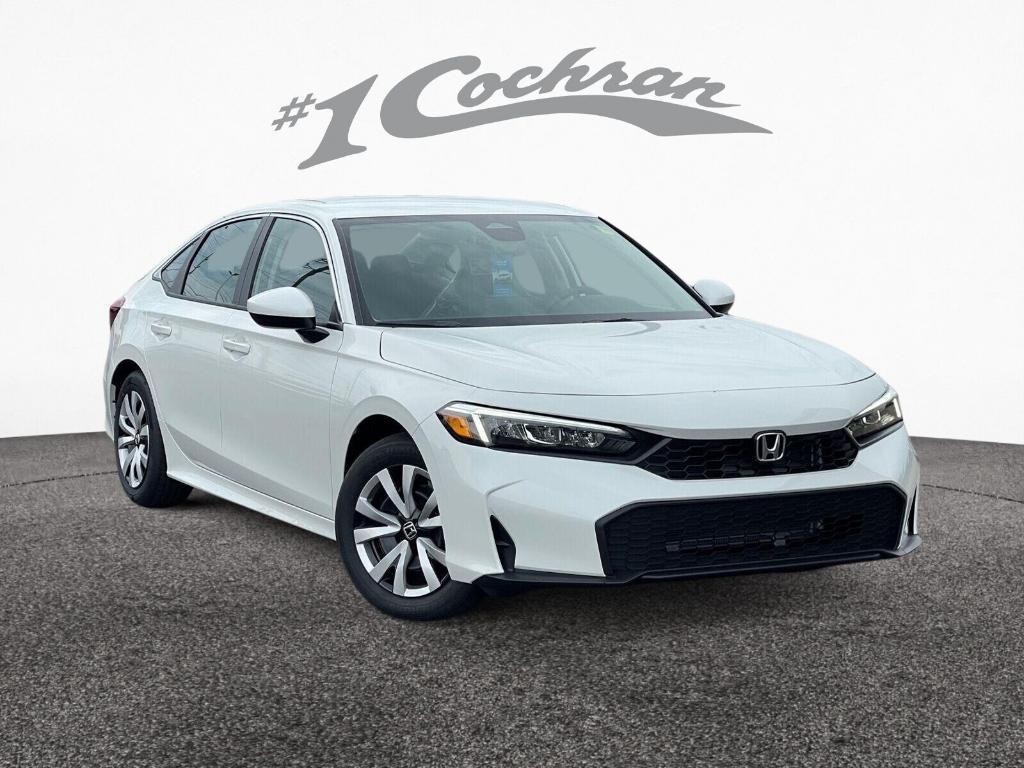new 2026 Honda Civic car, priced at $26,200