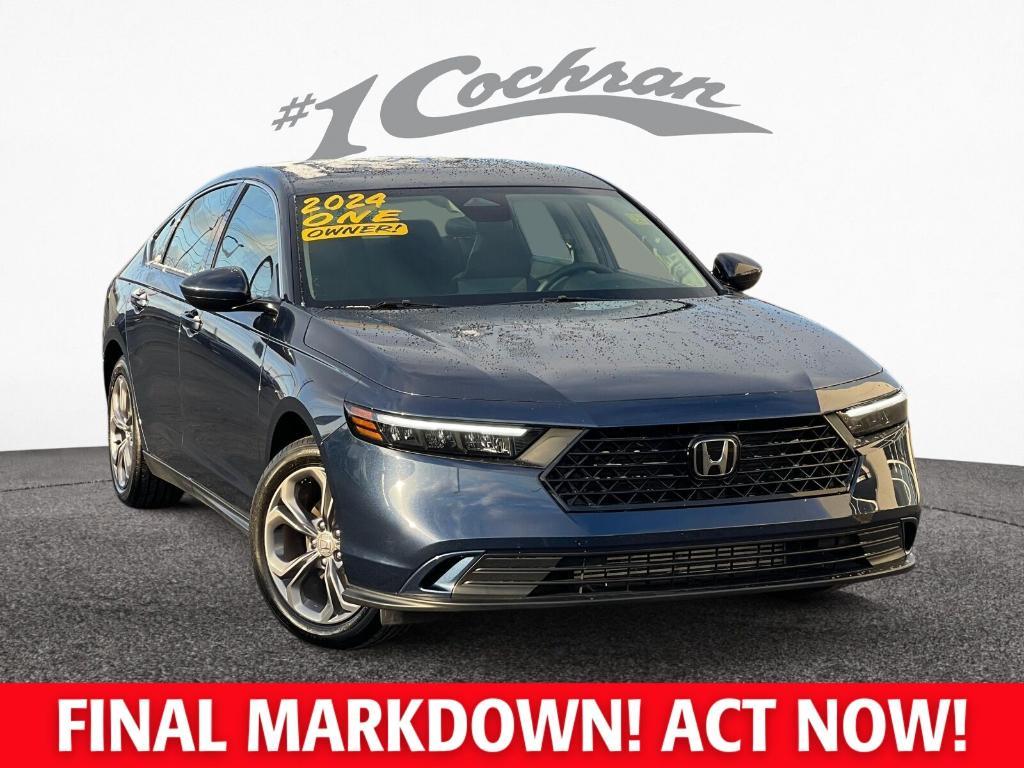 used 2024 Honda Accord car, priced at $27,599