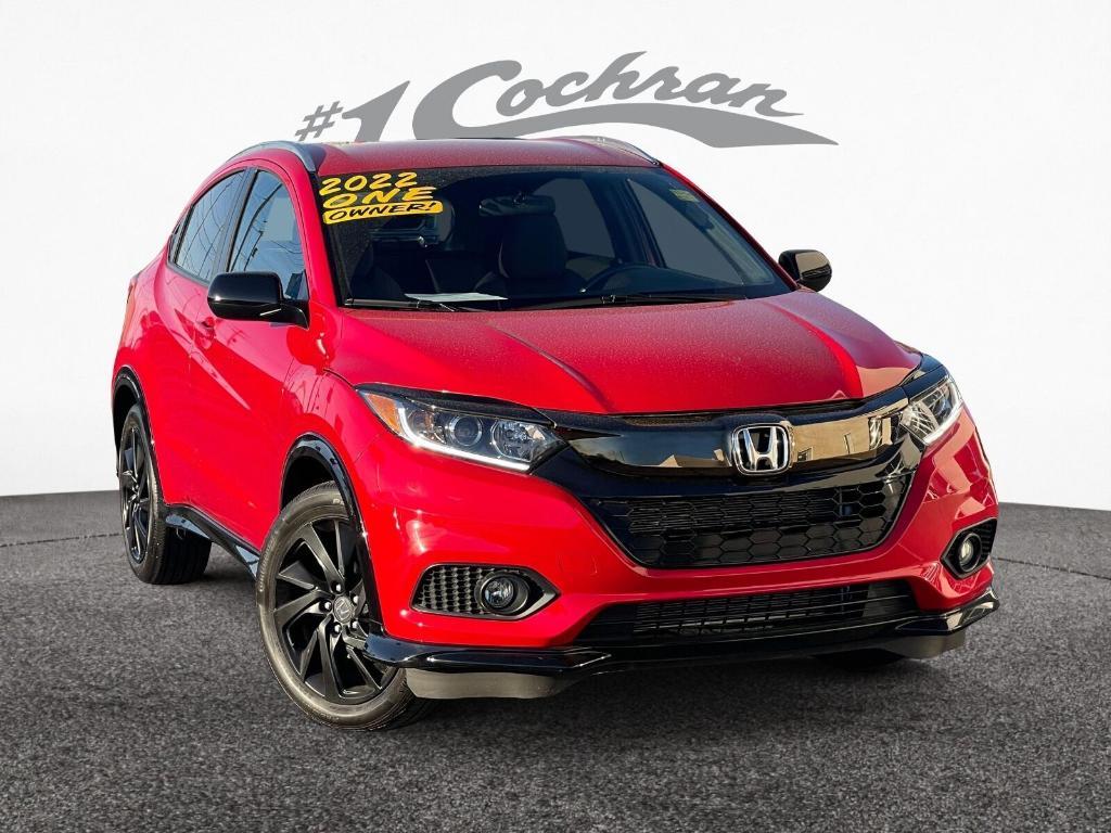 used 2022 Honda HR-V car, priced at $22,990