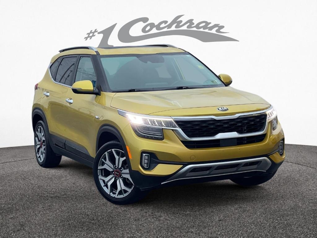 used 2021 Kia Seltos car, priced at $18,900