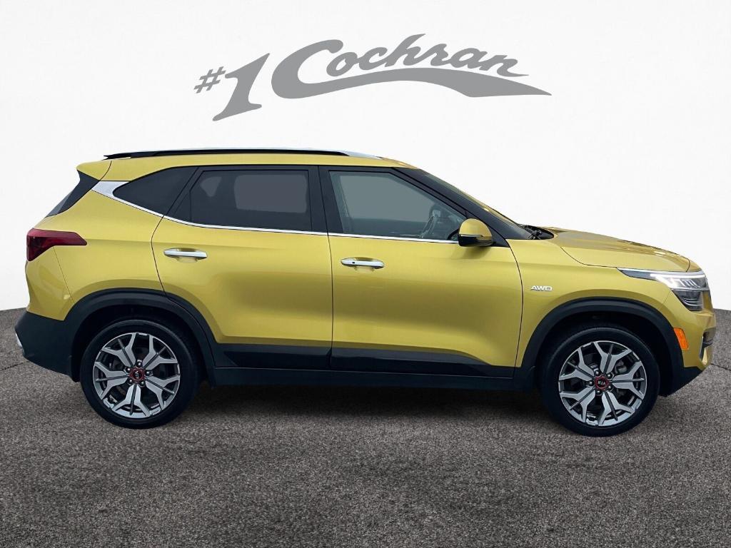 used 2021 Kia Seltos car, priced at $18,900