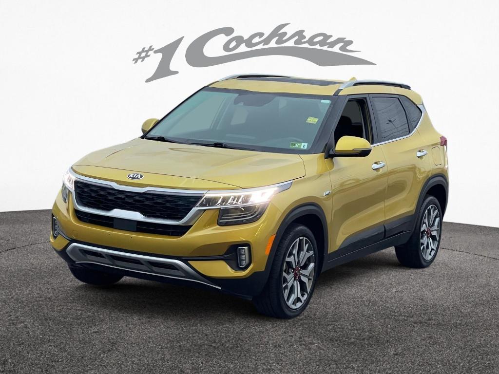 used 2021 Kia Seltos car, priced at $18,900
