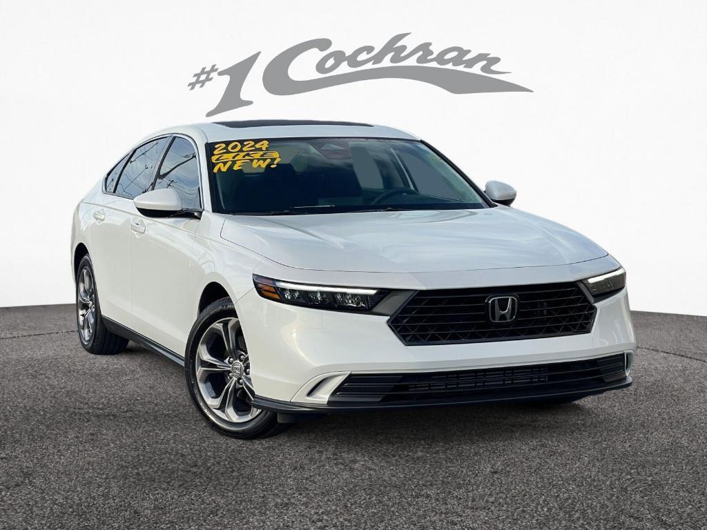 used 2024 Honda Accord car, priced at $29,300