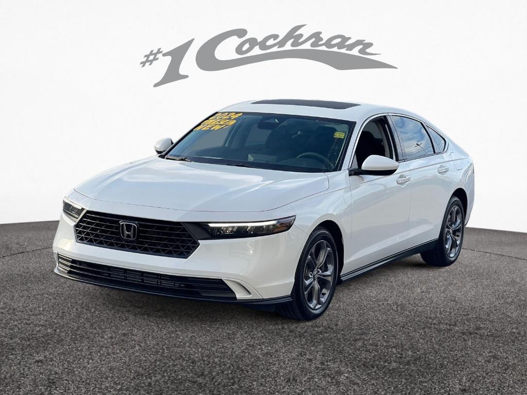 used 2024 Honda Accord car, priced at $29,300
