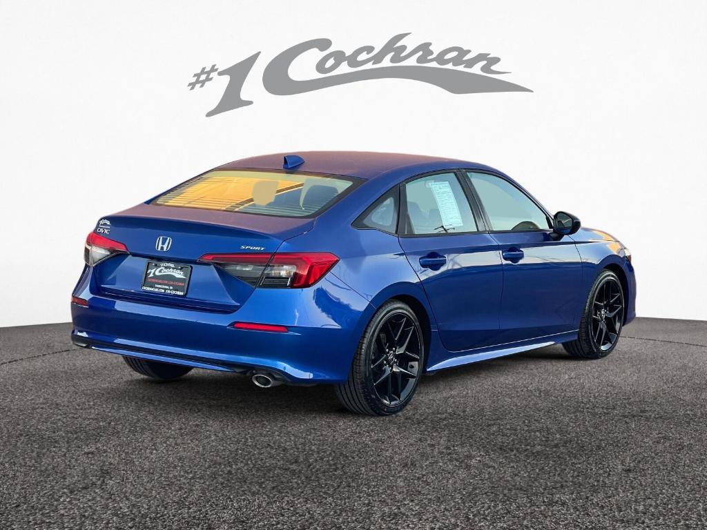 used 2023 Honda Civic car, priced at $25,500