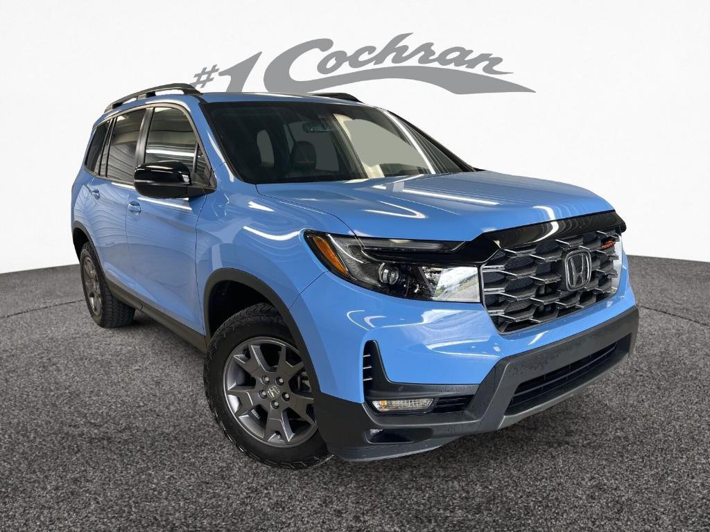 used 2024 Honda Passport car, priced at $37,500