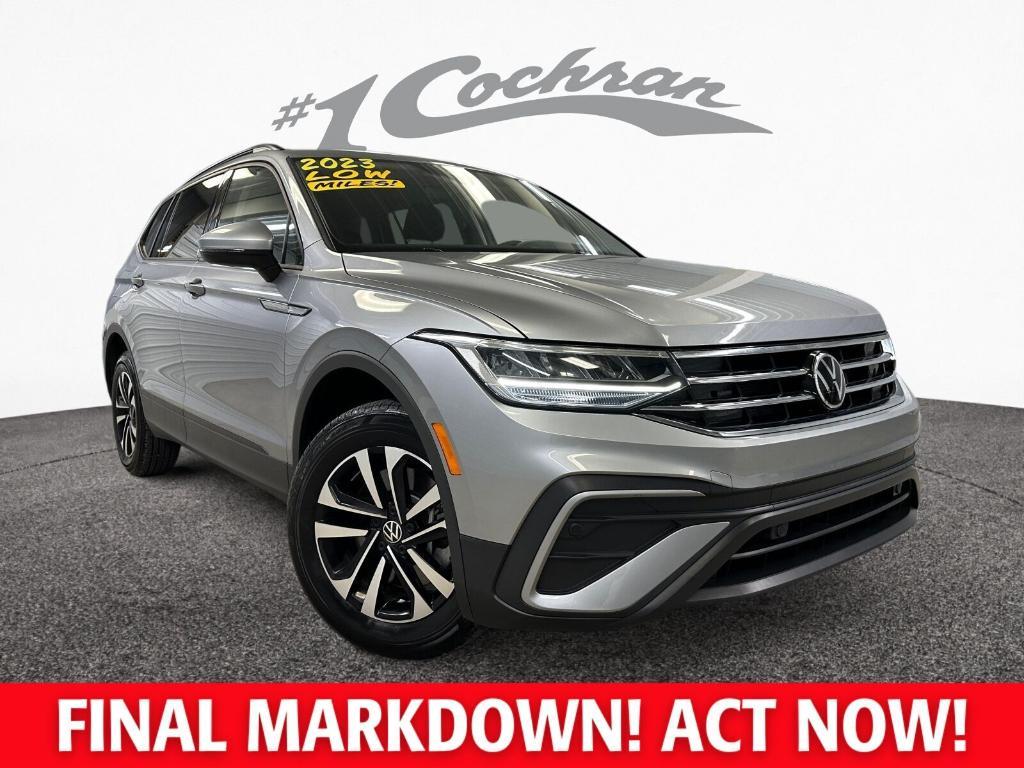 used 2023 Volkswagen Tiguan car, priced at $24,550