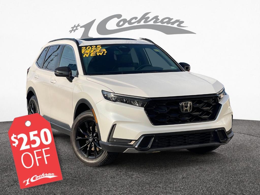 used 2025 Honda CR-V Hybrid car, priced at $38,500