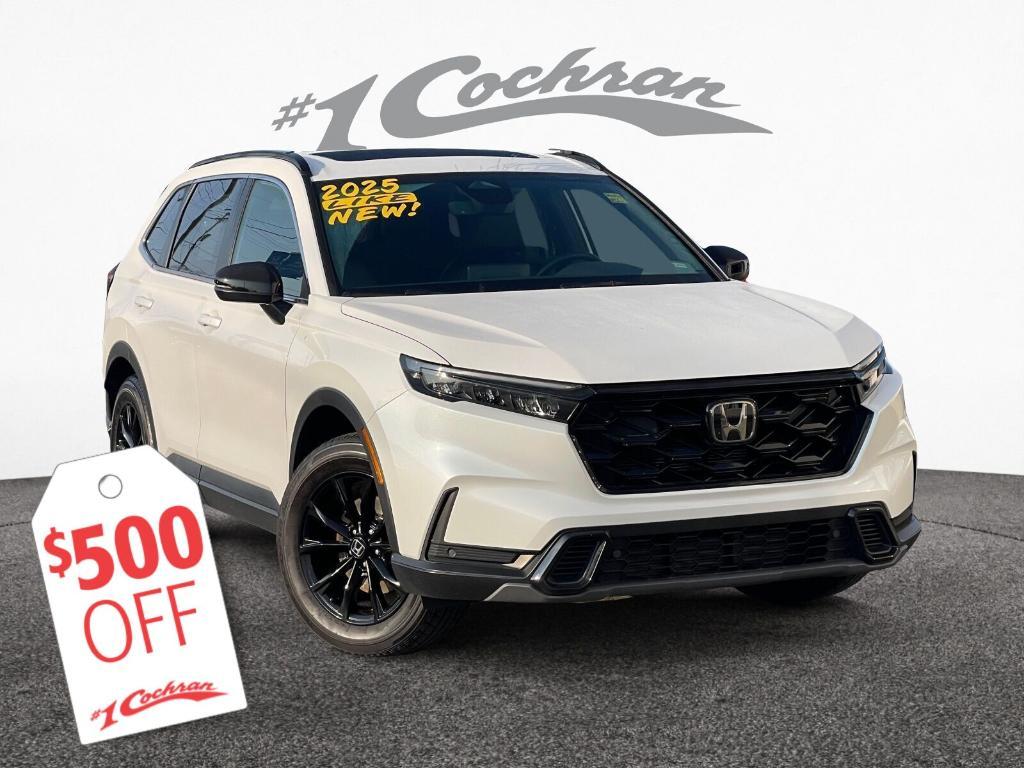 used 2025 Honda CR-V Hybrid car, priced at $36,477