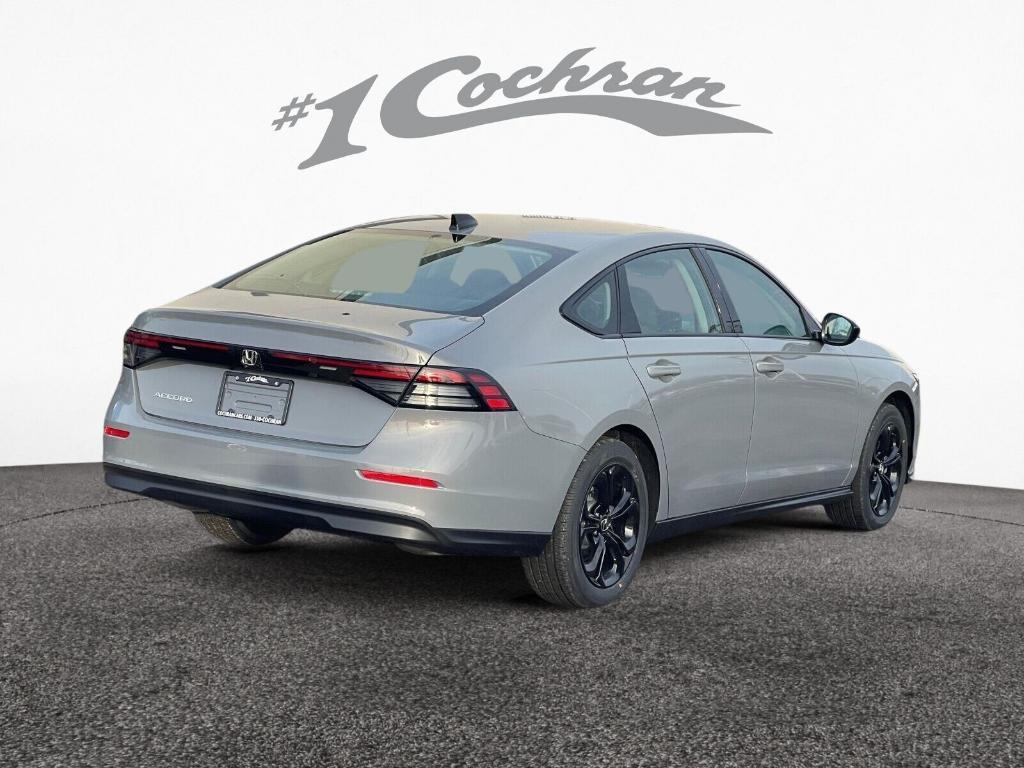 new 2025 Honda Accord car, priced at $30,850