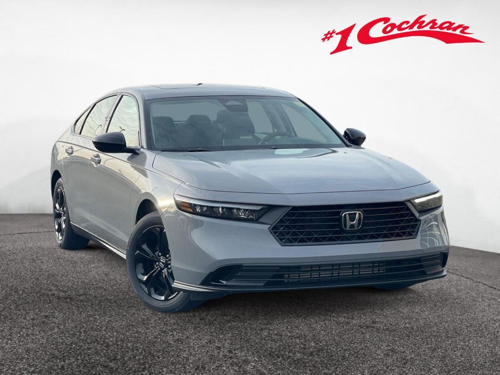 new 2025 Honda Accord car, priced at $30,850