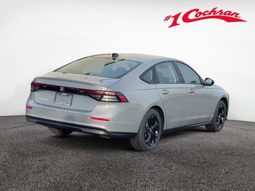 new 2025 Honda Accord car, priced at $30,850