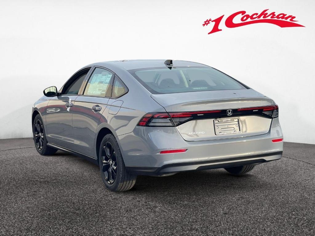 new 2025 Honda Accord car, priced at $30,850