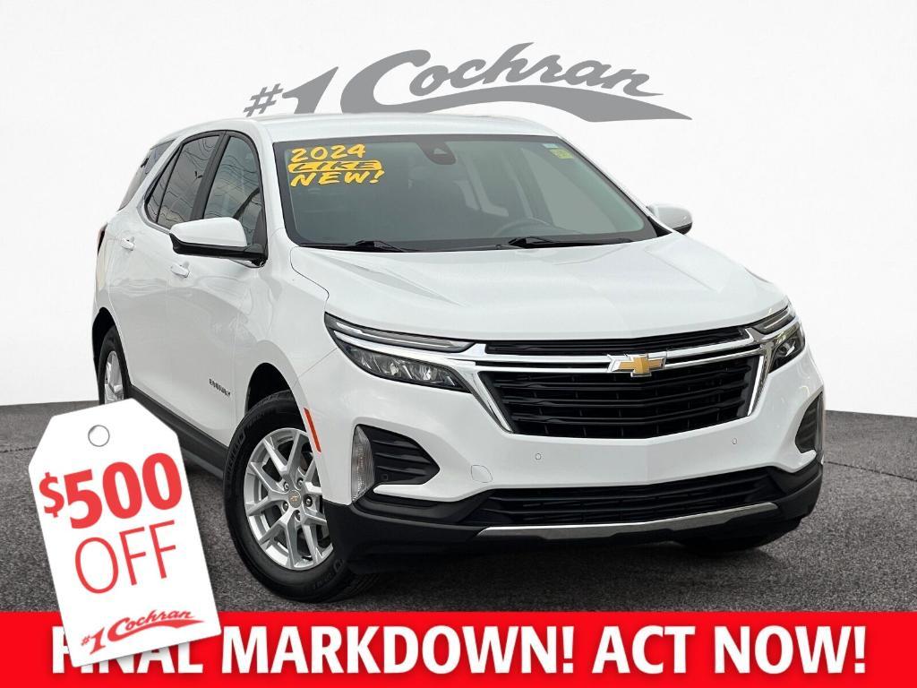 used 2024 Chevrolet Equinox car, priced at $21,403
