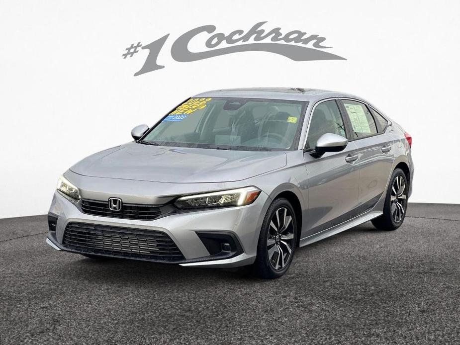 used 2022 Honda Civic car, priced at $23,990