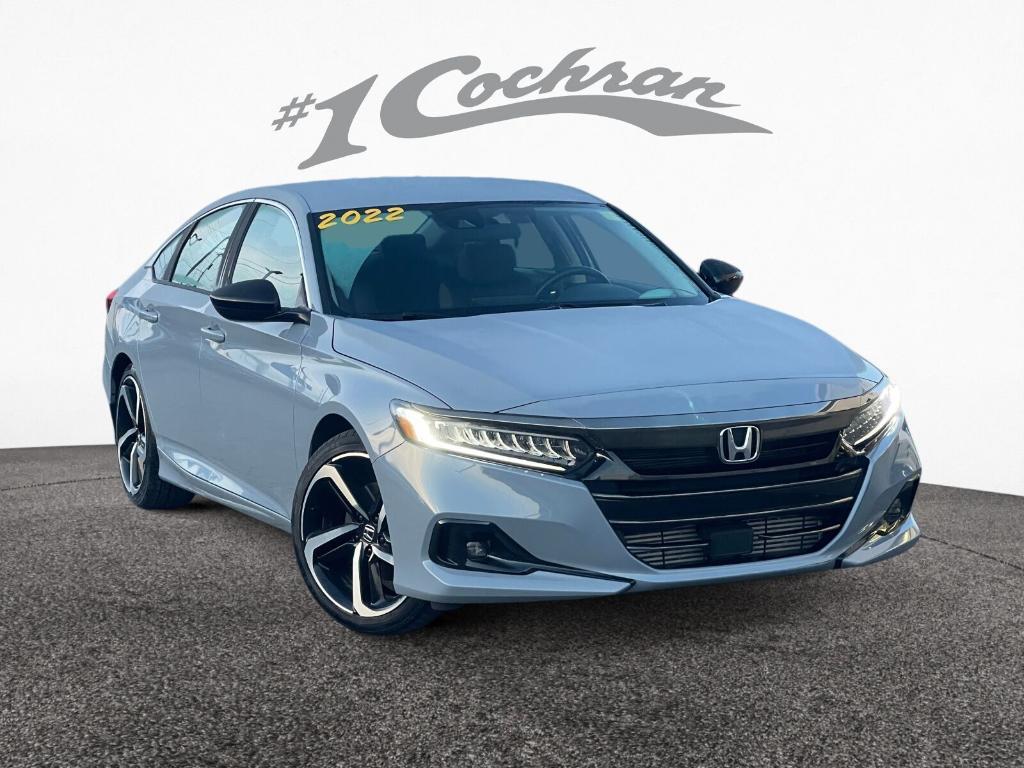 used 2022 Honda Accord car, priced at $25,986