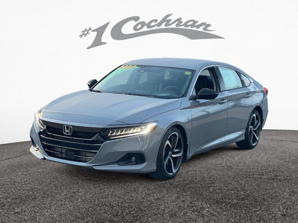 used 2022 Honda Accord car, priced at $25,500