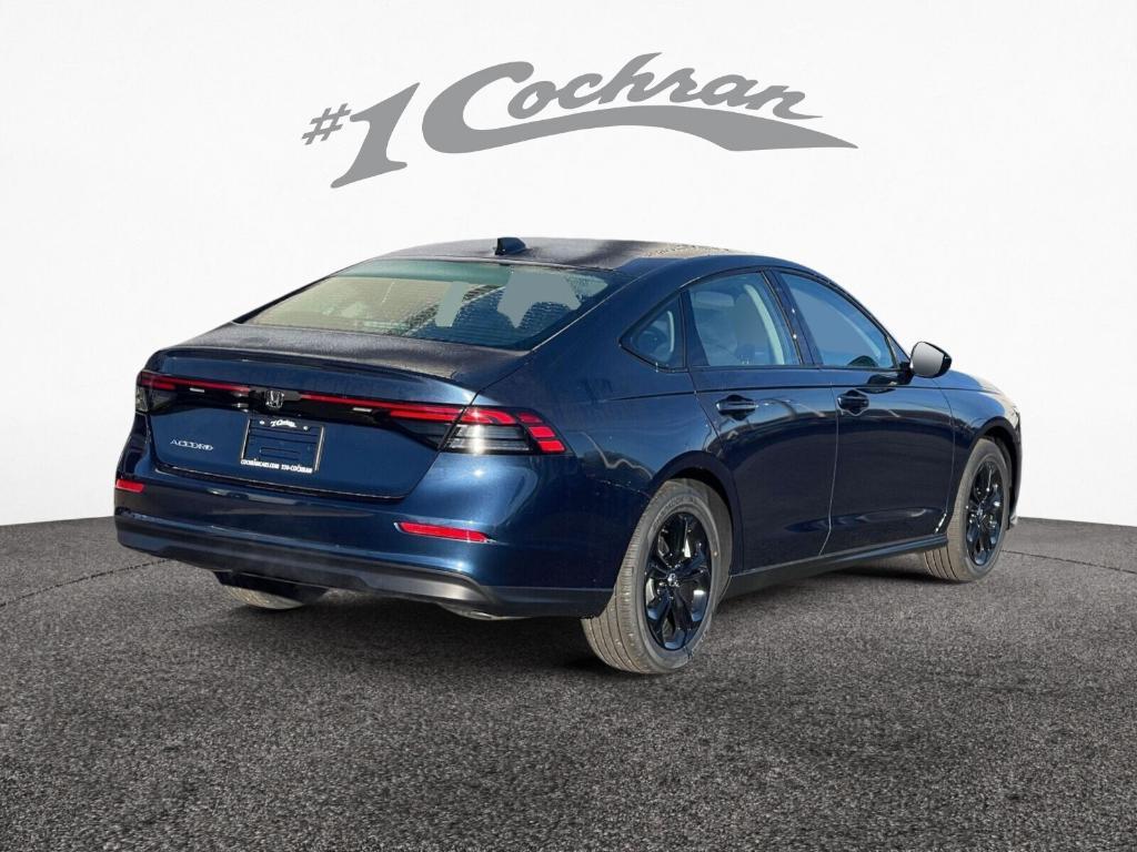 new 2025 Honda Accord car, priced at $30,374