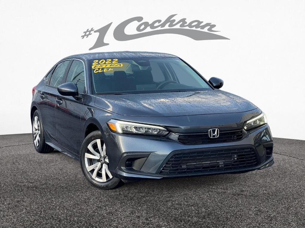 used 2022 Honda Civic car, priced at $21,663