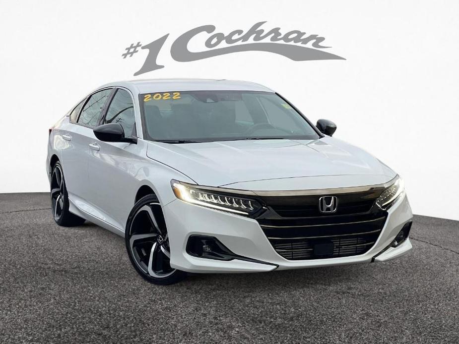 used 2022 Honda Accord car, priced at $24,500