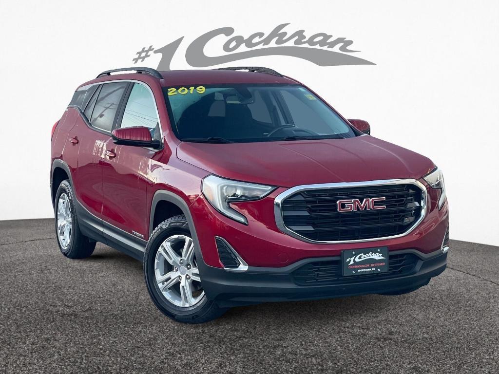 used 2019 GMC Terrain car, priced at $17,953