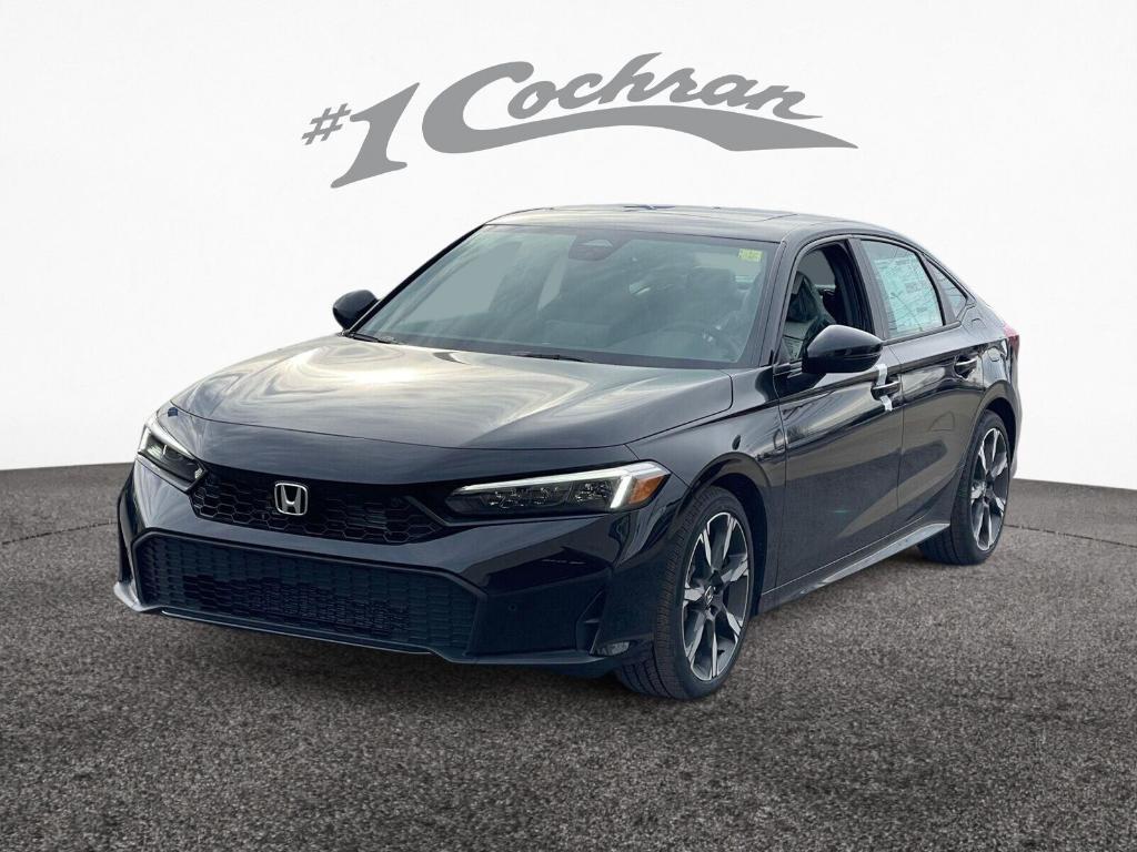 new 2025 Honda Civic Hybrid car, priced at $30,183